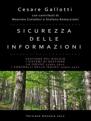 cover image of Sicurezza delle informazioni--Edizione 2022